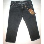 Big star New NWT Evan Crop Womens Jeans 27 Dark Gray Black Skinny 26 X 19.5 Capr Photo 0