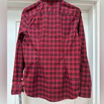 CHAPS NWT  no iron red plaid button down long sleeve top Size Medium Photo 4