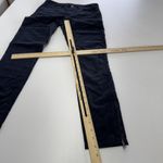 Club Monaco Pants Womens 27 Navy Blue Corduroy Skinny Stretch Zipper Ankles Photo 7