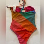 Farm Rio NWT Plaid Cut-Out One-Piece Swimsuit – Size Small Photo 4