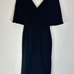 Dress the Population Louisa Butterfly Sleeve Cocktail Dress in Black Size XS Photo 3