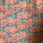 Love, Lilly Flamingo Print Dress Blue Size 6 Photo 2