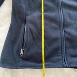 Lands' End  blue fleece zip up jacket Photo 1