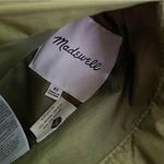 Madewell Jacket Women's XS Green Moss Reversible Sherpa Puffer Coat Quilted NEW Photo 8