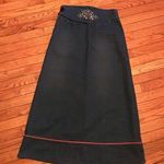 Marc Jacobs  Long Denim Skirt sz10 Photo 2
