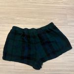 Stars Above  Green & Blue Pajama Shorts Women’s Small Photo 1