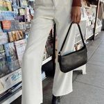 Princess Polly Hosanna Cream High Rise Wide Leg Side Tie Pants 10 Photo 0