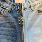 Revice Denim Revice Two Tone Yin Yang‎ Full Zip Around Jeans Size 24 Photo 9