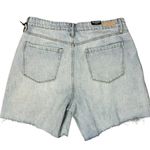 BLANK NYC High Rise Jean Shorts Size 31 Cutoffs Distressed Light Wash Denim NWT Photo 4