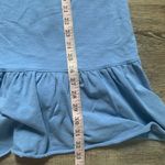 Lilla P Light Blue Sleeveless Peplum Mini Dress S Photo 5