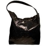 Fatte A Mano By Carlos Falchi Metallic Copper Leather Snake Skin Shoulder Bag Brown Photo 1