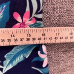 Old Navy  Womens Dress Size‎ Large Vacation Tropical Dark Floral Bohemian Resort Photo 4