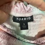 Torrid Pastel Smocked Babydoll Off The Shoulder Top - 3 (3X) - Women's Plus Size Photo 4