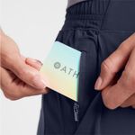 Athleta  Brooklyn Jogger Elastic Waist Pockets Stretch Navy Blue Size 12P Photo 8