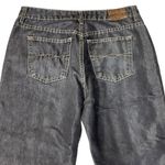 Arden B . Women's Waxed Shimmery Black Jeans Lightly Distressed Boot Cut Size 8 Photo 3