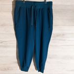 Jaanuu  Women’s 13 Pocket Teal Scrub‎ Jogger Sz XLP Antimicrobial Photo 3