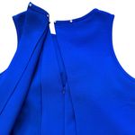 SUNCOO Paris Cyrus Electric Blue Mini Dress Open Back Sleeveless Pockets Size 12 Photo 10