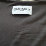 Princess Polly Dalzine  Long Sleeve Mini Dress Black Size US 4 Photo 3