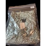 Evans 26/28 Short Sleeve Green Fanned Leaf Peasant Top NWT Photo 11