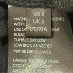 Maeve Anthropologie Gillian Tiered Maxi Dress Short Sleeve Black Small Boho Photo 8