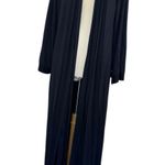 SAVAGE X Fenty Black Lace Cut Out Silky Robe Bedroom Boudoir Sexy Size M/L Photo 4