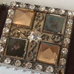 West Star Texas Rhinestone Crosses Belt Medium Brown Photo 8