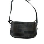BALLY Vintage Black Fabric Logo Crossbody Bag Photo 7