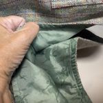 Paul & Joe for Target Hooded Plaid Cape Coat L/XL Wool Blend Front Pockets Green Size L Photo 7