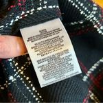 BCBGeneration Plaid Cowl Neck Tank, Keyhole Back, Black, Red, White, Size XS Photo 5