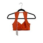 NEW Cleo Harper Sports Bra Size XS Womens Blake Bralet Orange With Pads Running Photo 1