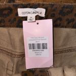 Cotton Candy LA raw hem leopard spot boutique M skirt Brown Size M Photo 1