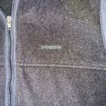 Patagonia Vintage Synchilla Men's Black Fleece Zip Up Vest Size Medium Photo 2