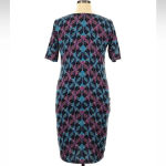 LuLaRoe Julia Disney Villain Collection Maleficent Dress Size XL Sleeping Beauty Photo 2