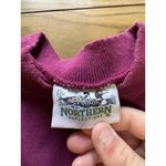 Northern Reflections Sweatshirt Women Size Large Floral Fall Holiday Grandma VTG Photo 2