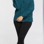 Seven7 NWT  Teal Blue Chenille Crop Neck Sweater Sz XL MSRP: $75 Photo 1