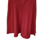 American Eagle  Strapless Mini Dress Ruched Bust A-Line Fit & Flare Red Size XL Photo 4