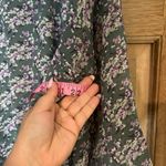 Forever 21 women floral green and Purple cardigan Photo 6