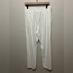 Drew  White Wide-Leg Flowy Pants Size Large Photo 2
