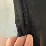 Elodie  Women's NWT Black Ribbed Flare Pants with ankle slit Sz medium Photo 6