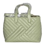 Cavalli Class Rosangella Quilted Crossbody Satchel in Leaf Green NWT Photo 1