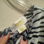 Anthropologie Maeve Taylor Zebra Striped Pullover size small Photo 4