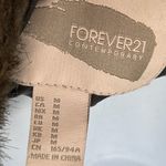 Forever 21 Faux Fur Brown Sleeveless Vest Medium Photo 6