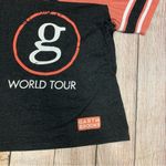 Brooks Garth  World Tour Fitted T-Shirt Women's Large Orange Black Short Sleeve Photo 9