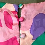 Silk Land Multicolor 100% Silk top size medium Pink Photo 2