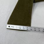 Veronica Beard CARLY KICK FLARE HIGH RISE CORDUROY PANTS SIZE 25 OLIVE GREEN Photo 4