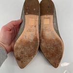 J.Crew Womens Gemma Glitter Ballet Flats Silver Size 7 Photo 8