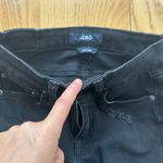 Aeropostale  Black Ripped Skinny Jeans Size 0 Aero Denim Raw Hem Distressed Photo 6