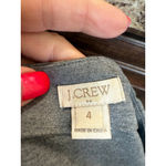 Women's J.Crew Gray Black Colorblock Short Sleeve Mini Dress Size 4 Photo 7