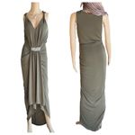 Spy Zone Exchange High Low Dress With Rhinestone Waist Green Photo 1