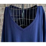 Zenana Premium  Tunic Dress 3XL Navy Blue V Neck Pull On Pockets Flowy Comfort Photo 4